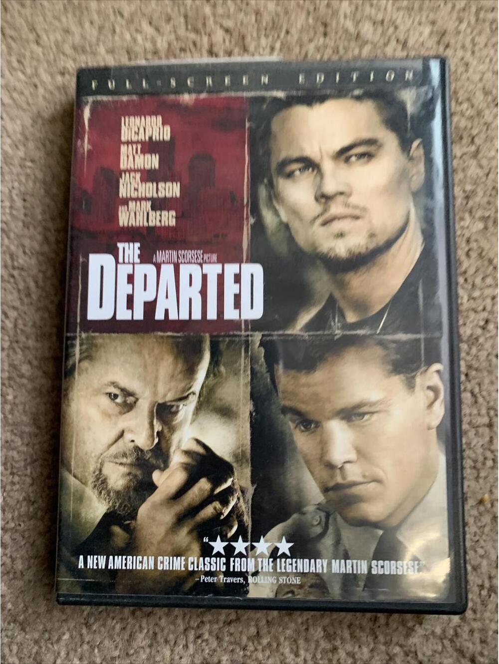 The Departed DVD Martin Scorsese (DIR) 2006 Full Screen Edition Matt Damon #71